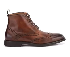 Shoes Bexley Boots Shoes | Lace-Up Boots Derby Charing Gomme City Patina Chestnut