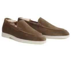 Shoes Bexley Moccasins | Men'S Loafers Manasota Ii Hazelnut Suede