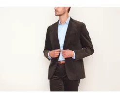 Suits & Blazers Bexley | Men'S Suit Blazer Leontilde Brown